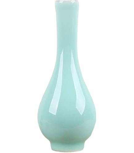 Amazon.co.jp: 龍泉青磁 「水滴」 花器 花瓶一輪挿し フラワーベース